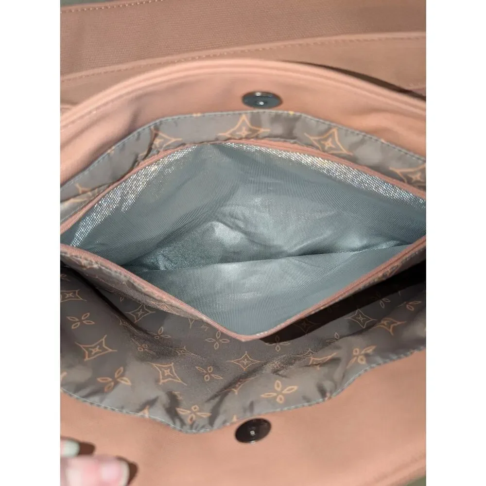 Lug Tempo Matte Lux Blush Pink organized travel bag - Picture 8 of 9